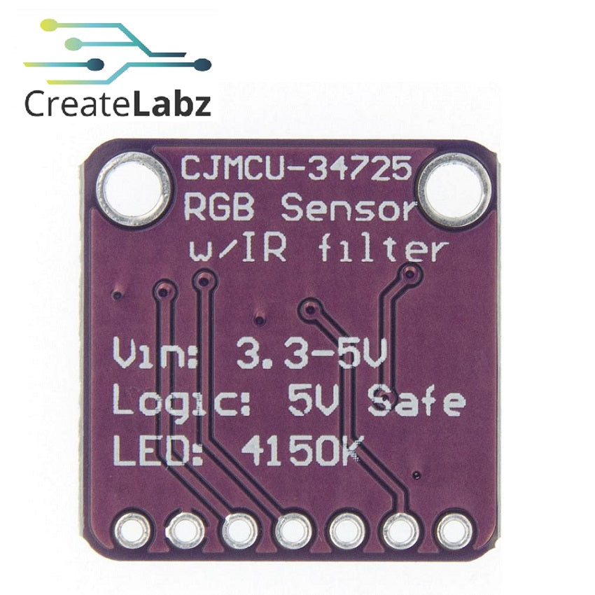 TCS34725 RGB Color Sensor With IR Filter And White LED For Arduino UNO - Foto 3