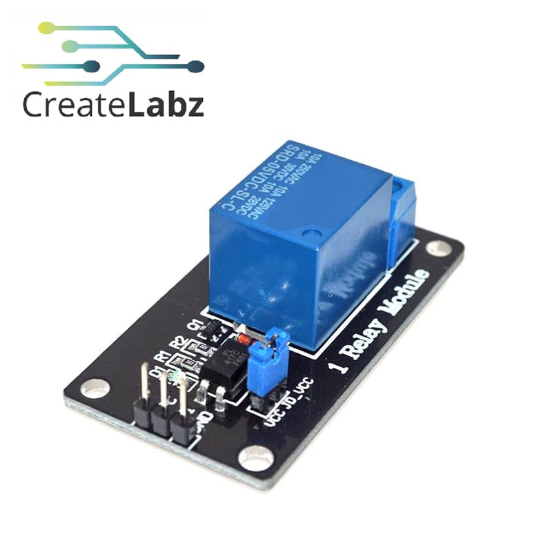 1-Channel 5V Relay Board Module For Arduino – Switches Up To 230V/10A