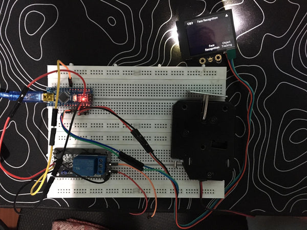 Face Recognition Security System using Arduino Nano and Husky Lens