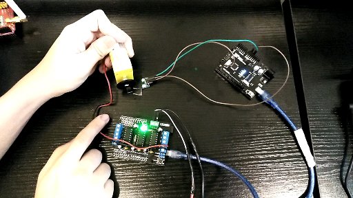 Mini tachometer (RPM meter) using Optocoupler Sensor and Motor Shield ...