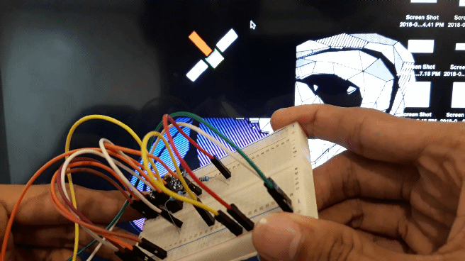 3D Animation of ADXL345 Triple-Axis Accelerometer on Arduino UNO and Processing 3 IDE