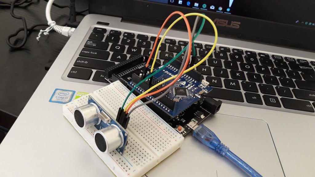 Automated Car Parking Assistant using Ultrasonic Sensor, Arduino Mega ...