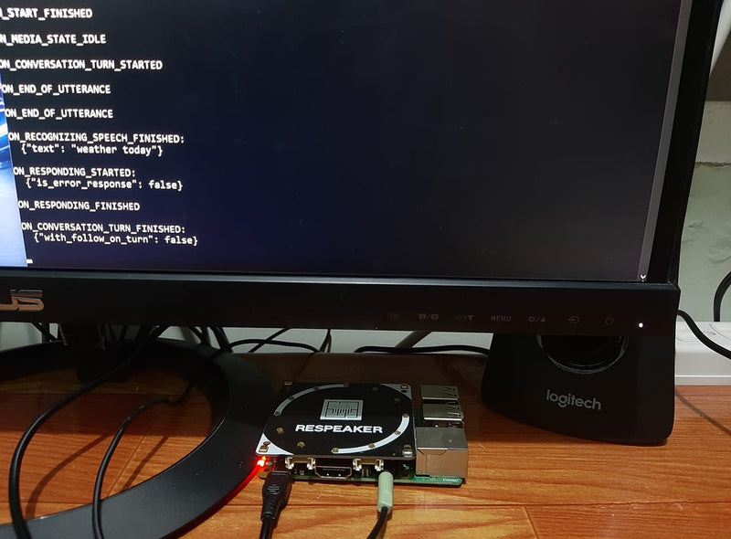 Google Assistant (1/4): Raspberry Pi with ReSpeaker 4-Mic Pi Hat Integ ...