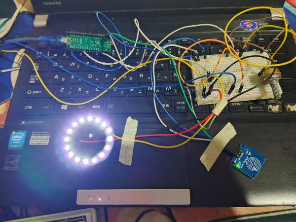 Digital Mood Lamp with Capacitive Touch Control using Raspberry Pi Pico