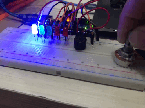 Controlling an LED (3/5): Turning on/off multiple LEDs and buzzer