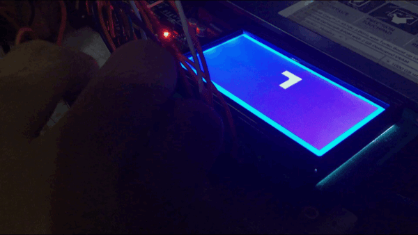 Interfacing 128 X 64 LCD Module with Arduino (2/3): Snake Game With Push Button Switches