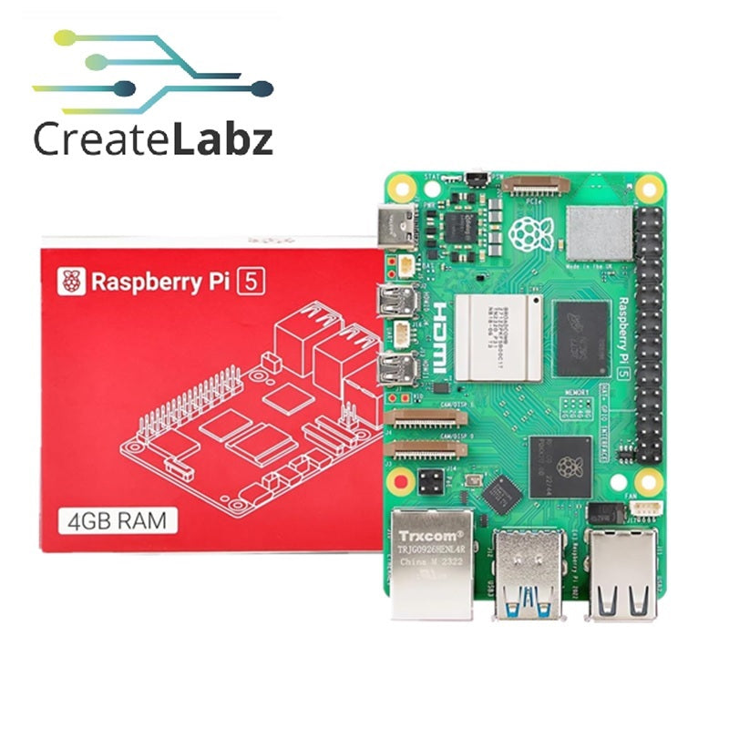 Computer Raspberry Pi 5 Model B Raspberry Pi 5 Computer Model B (4GB RAM) – CreateLabz Store