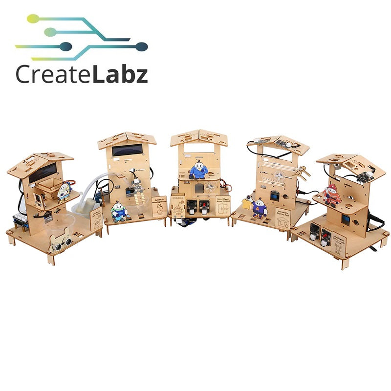 ACEBOTT Easy-Plug  Smart Home Education Kit – Ultimate Version Year 1, with Sandbox Map (QE035)