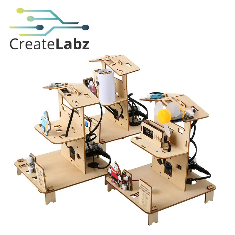 ACEBOTT Easy-Plug  Smart Home Education Kit – Ultimate Version Year 1, with Sandbox Map (QE035)