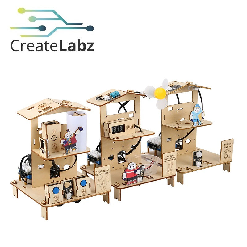 ACEBOTT Easy-Plug  Smart Home Education Kit – Ultimate Version Year 1, with Sandbox Map (QE035)