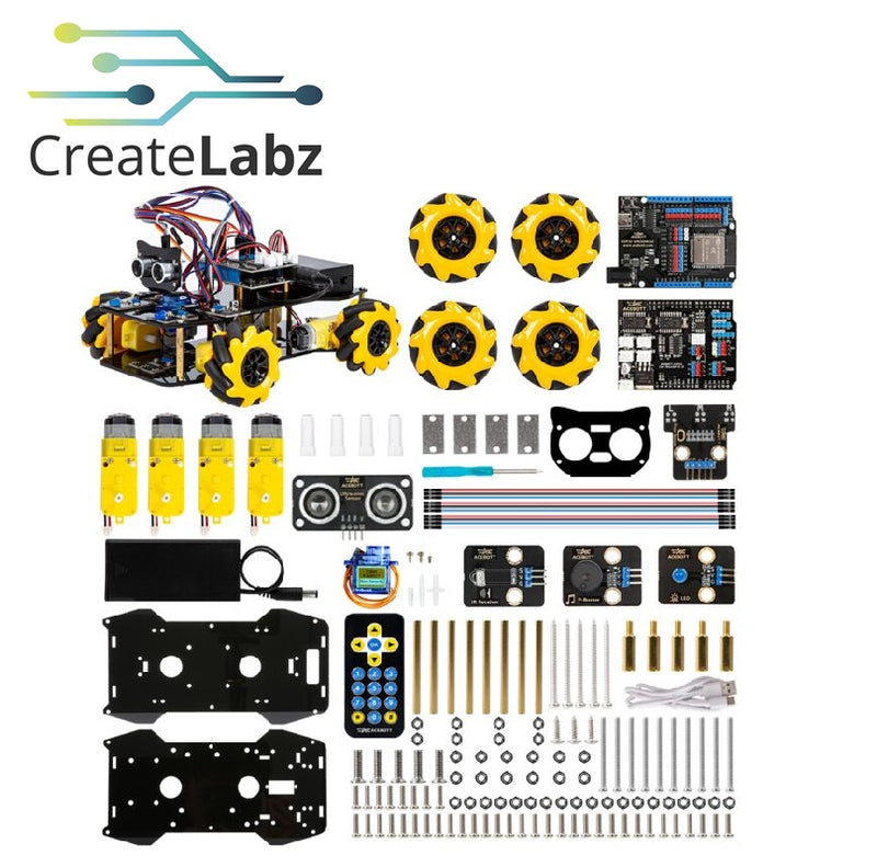 ACEBOTT ESP32 Smart Robot Car Starter Kit (with Tutorial Guides)
