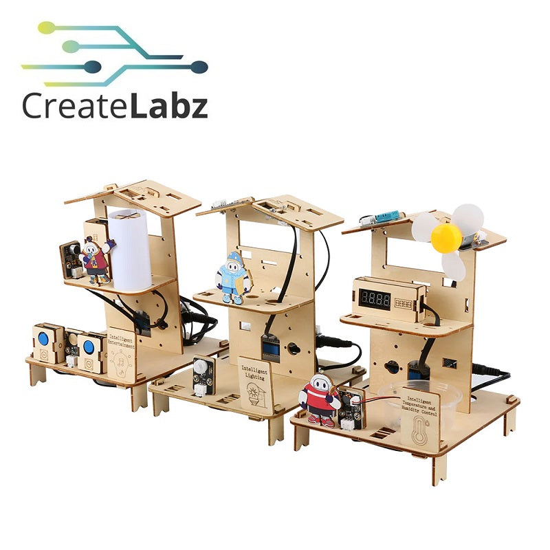 ACEBOTT Easy-Plug  Smart Home Education Kit – Ultimate Version Year 1, with Sandbox Map (QE035)