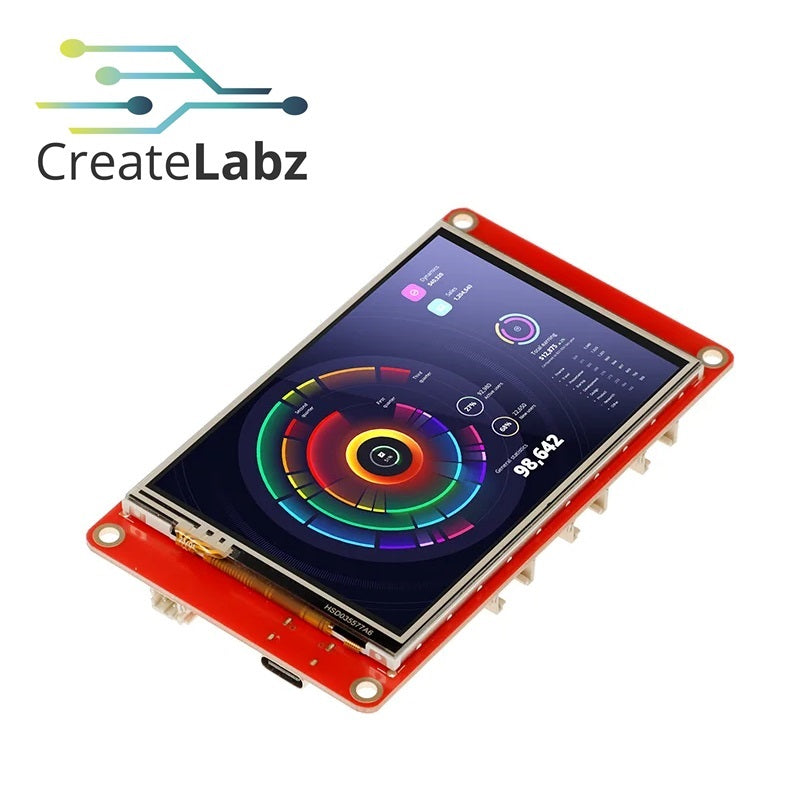CrowPanel 3.5"-HMI ESP32 Display 480x320 SPI TFT LCD Touch Screen Compatible with Arduino/LVGL/ PlatformIO/Micropython
