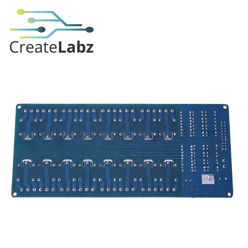 Relay Module  16-channel relay,  5V/12V low level trigger 10A contacts