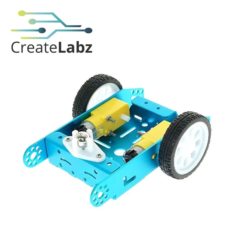2 Wheel Drive Robot Car Chassi Kit