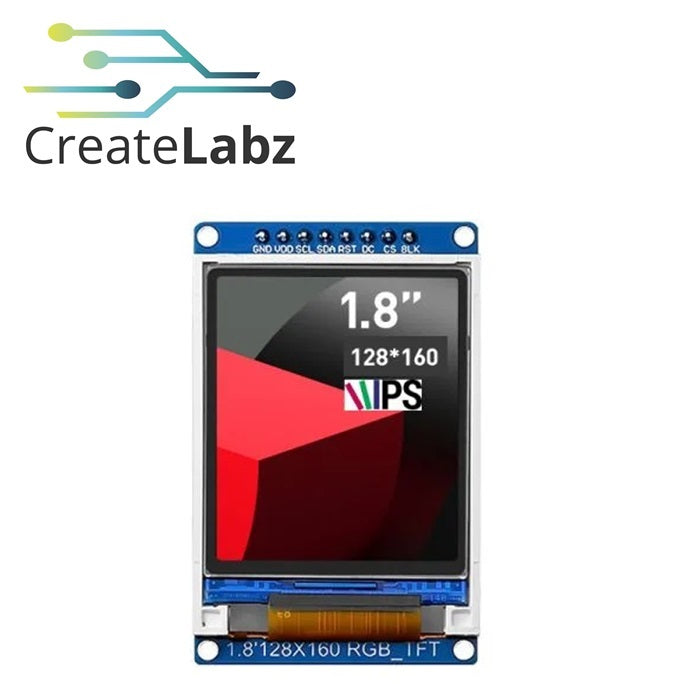1.8 inch IPS Display SPI HD 65K Full Color LCD TFT Module ST7735S 128*160