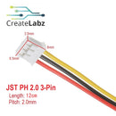 JST PH2.0 / XH2.5  Single Head Wire Connector (Option: 2pin / 3pin)