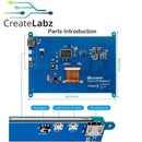 Elecrow RC070 7 inch 1024*600 LCD Display with IPS Touch Screen| Compatible with Windows/Raspberry Pi
