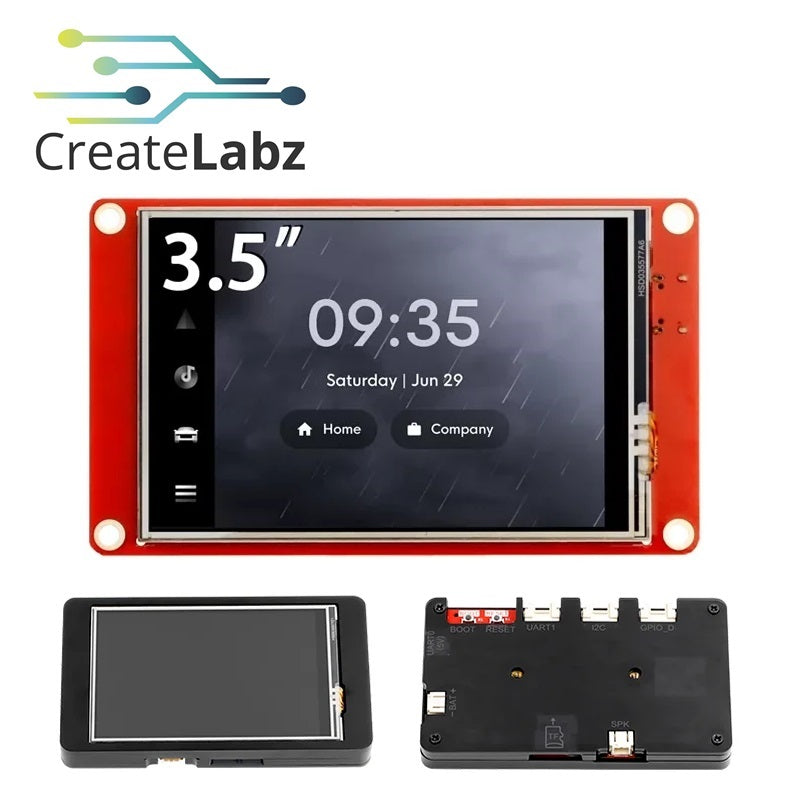CrowPanel 3.5"-HMI ESP32 Display 480x320 SPI TFT LCD Touch Screen Compatible with Arduino/LVGL/ PlatformIO/Micropython