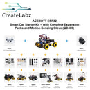 ACEBOTT ESP32 Smart Robot Car Starter Kit (with Tutorial Guides)