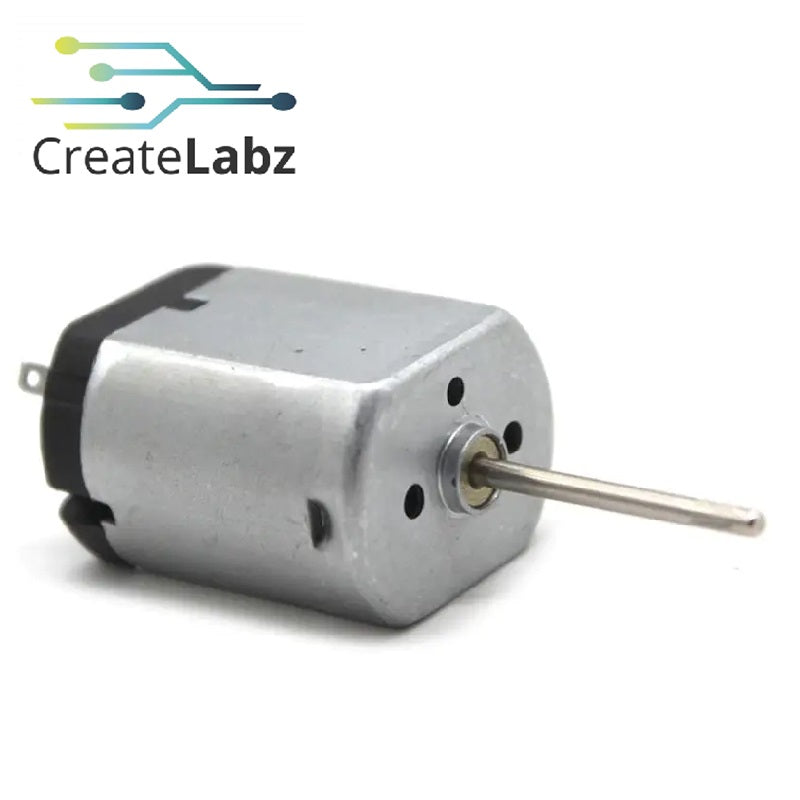 DC Motor 6V-12V Mini FF280/FF280PB, 1650RPM - 3300RPM