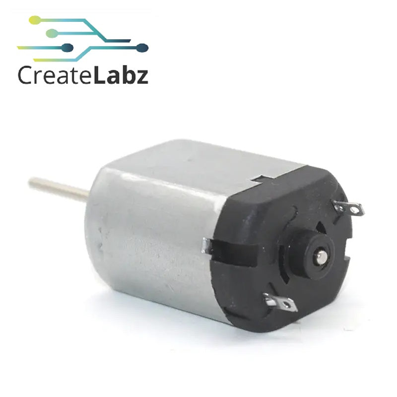 DC Motor 6V-12V Mini FF280/FF280PB, 1650RPM - 3300RPM