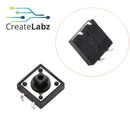 Tactile Push Button Switch, with/without Round Cap