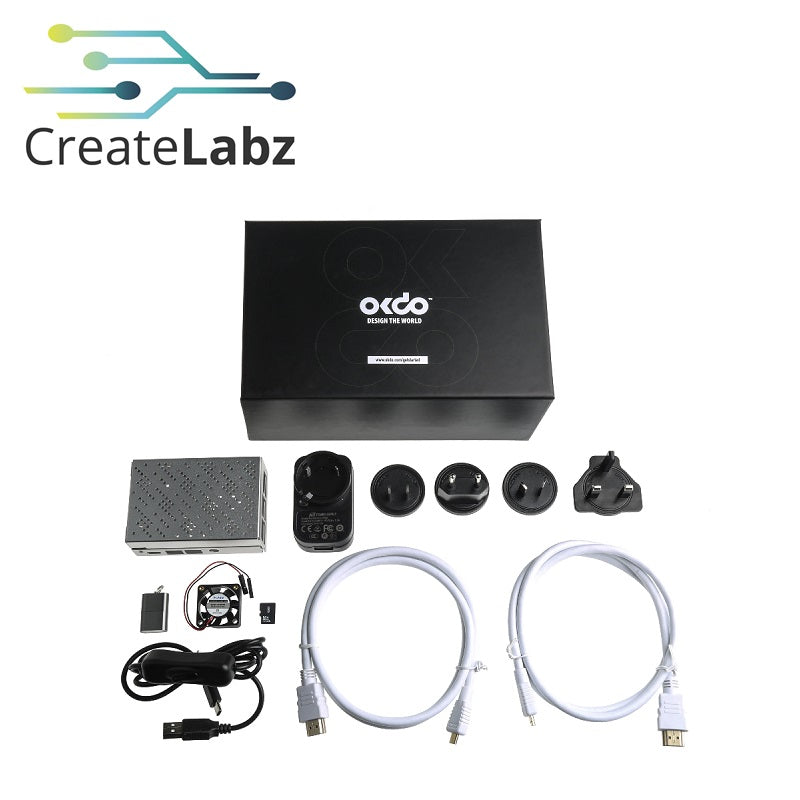 OKdo Raspberry Pi 4 Model B Starter Kit (without SBC)