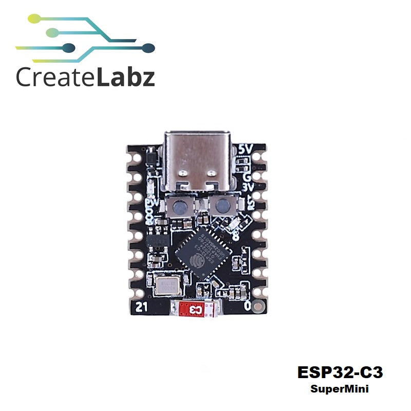 ESP32-C3 SUPER MINI Development Board WiFi Bluetooth USB-C IoT Sensoren ESP32-C3 SUPER MINI Development Board WiFi Bluetooth USB-C IoT Sensoren