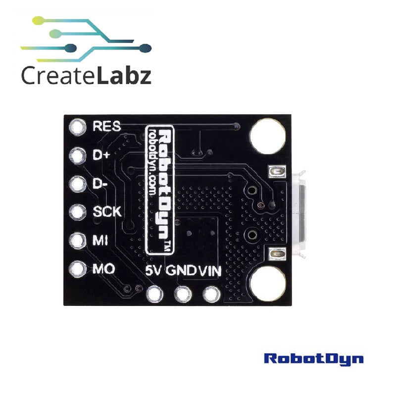 Mini ATtiny85 Micro-USB Development Board (Digispark compatible ...