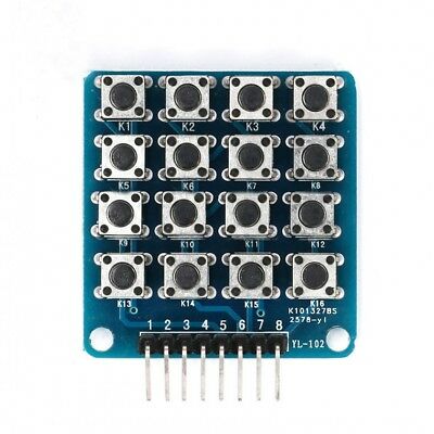 4x4 Keypad module 16 push button keys