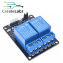 Relay Module 2-Channel relay, 5V low level trigger 10 A contacts