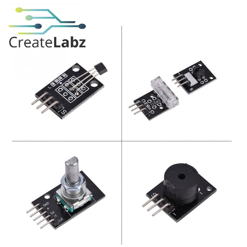 37-IN-1 SENSORS KIT FOR ARDUINO – CreateLabz Store