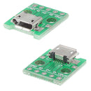 Micro-USB to DIP Adapter board USB female to 5-pin socket 2.54mm pitch