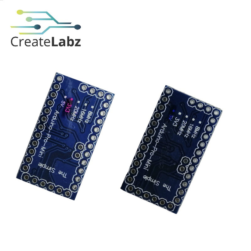 Arduino Pro Mini Back Arduino Pro Mini 328 (Compatible, Mini ATMEGA328P for Arduino ...