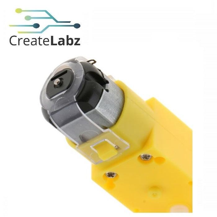 Geared DC motor (double shaft 1:48), for smart robot car