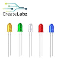 LED  color shell 3mm,( 1 piece: options: Red, Yellow, Green, Blue, White)