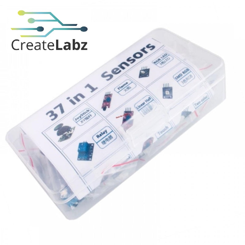 37-IN-1 SENSORS KIT FOR ARDUINO – CreateLabz Store
