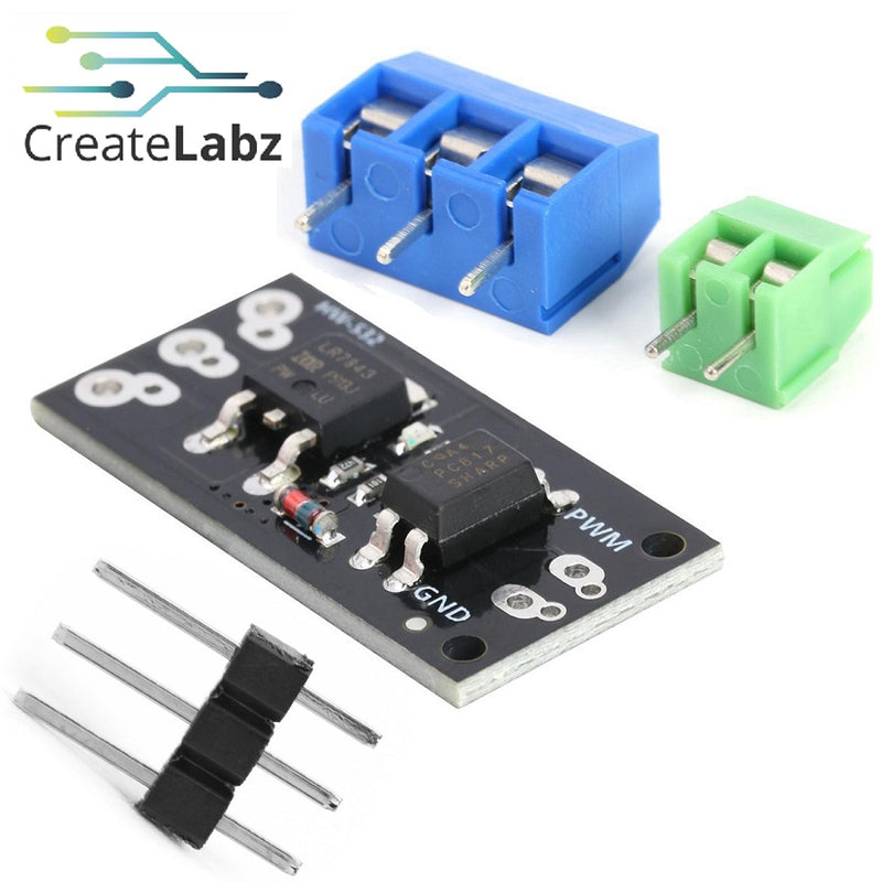 Usual desagüe Bonito LR7843 MOSFET Switch Control Module, Optocoupler Isolation – CreateLabz  Store