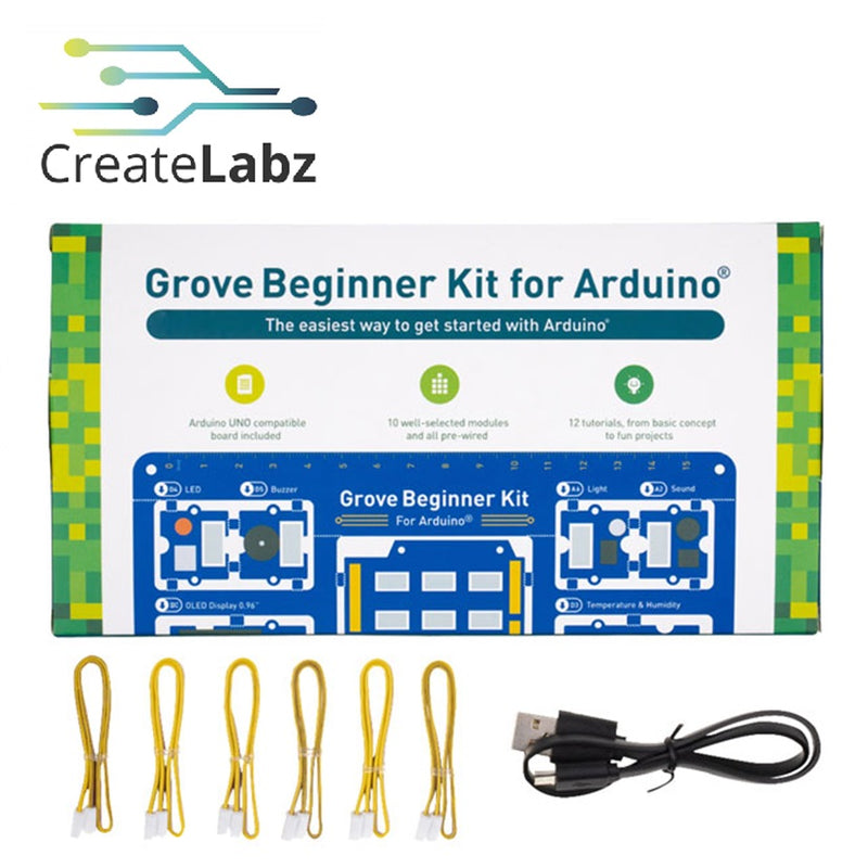 Grove Beginner Kit for Arduino – CreateLabz Store
