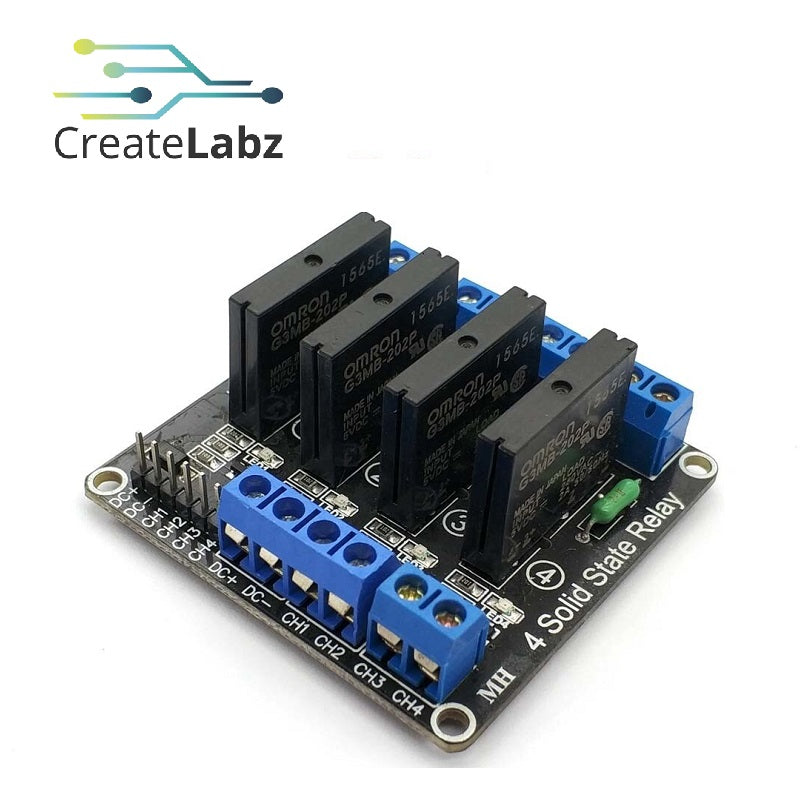 4-Channel Solid State Relay 5V Low Level