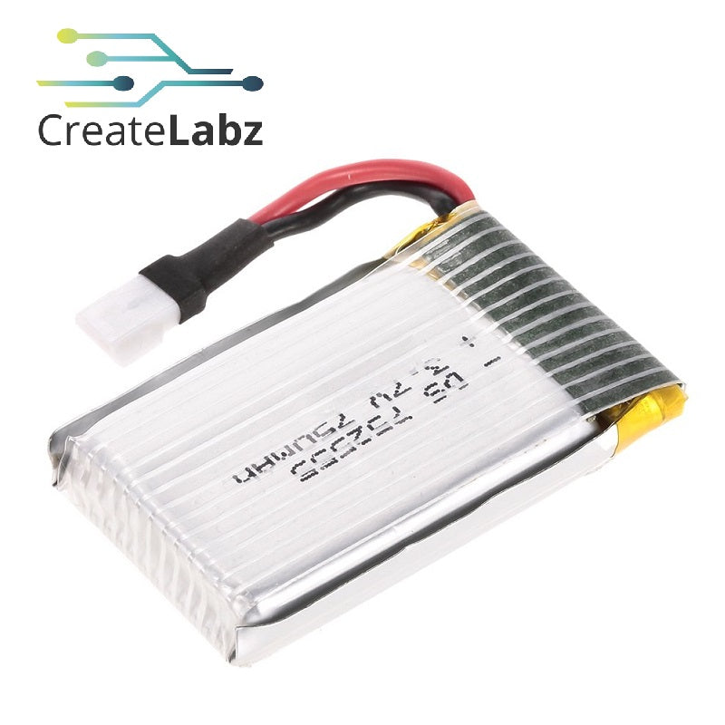 3.7V 750mAh Lithium Polymer Battery for RC Drone