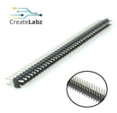 Male Pin Header  Straight 2x40 Dual Row 2.54mm pitch