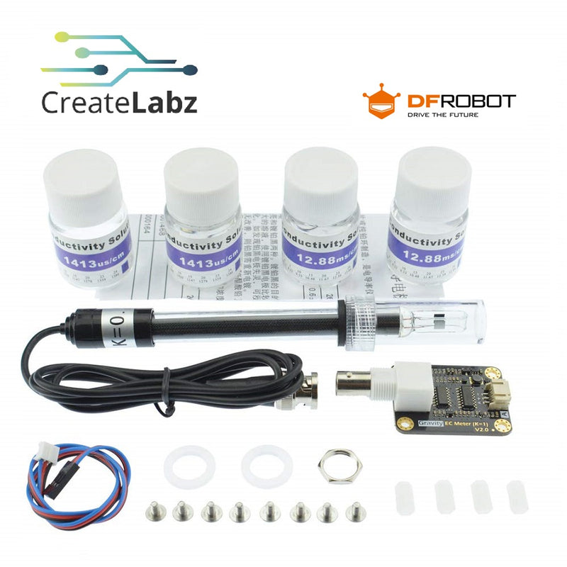 DFRobot Gravity: Analog Electrical Conductivity Sensor /Meter V2 (K=1 ...