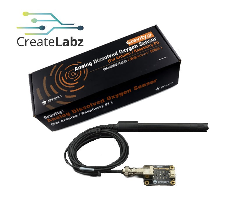DFRobot Gravity: Analog Dissolved Oxygen Sensor/ Meter Kit for Arduino ...