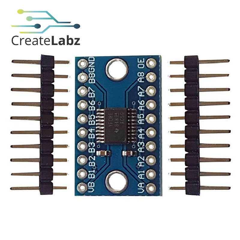 TXS0108E / TXB0108E 8-Channel Logic Level Converter (Bi-directional)