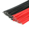 Tin-plated Connecting Wire 10cm, set of 10pcs (Option: Black, Red)