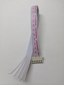 XH2.54 Connector 2 / 3 / 4 / 5 / 6 / 8 / 10-pin White Ribbon Cable