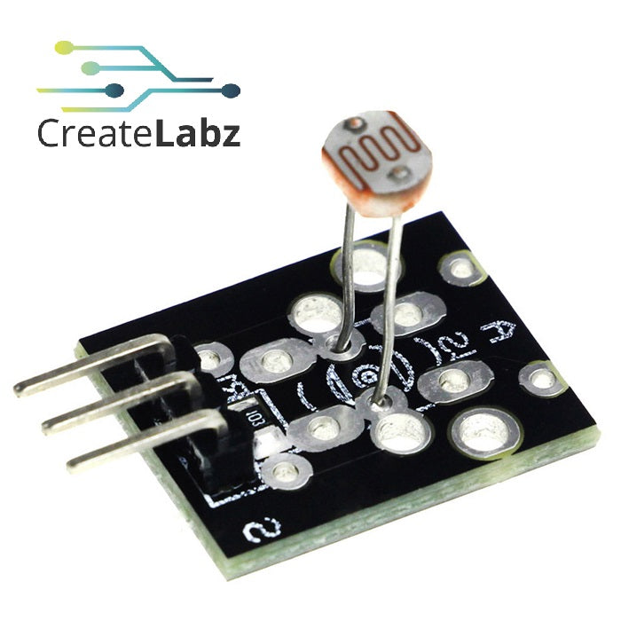 Photoresistor/LDR Light Sensor Module – CreateLabz Store