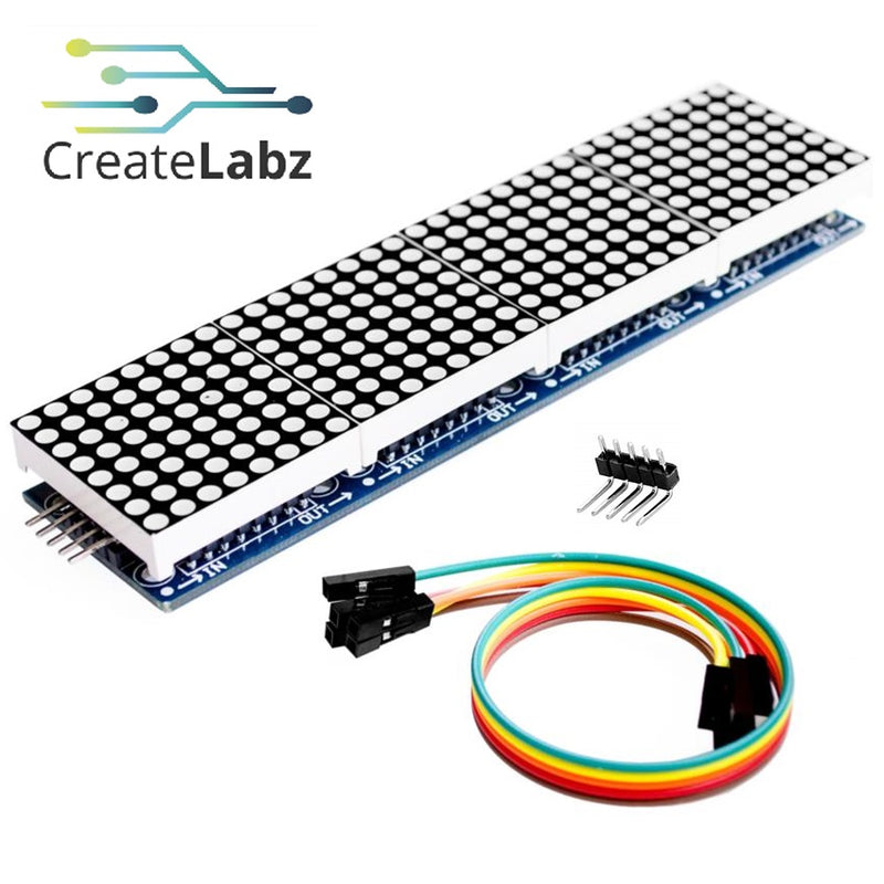 8x32 LED Matrix - CreateLabz